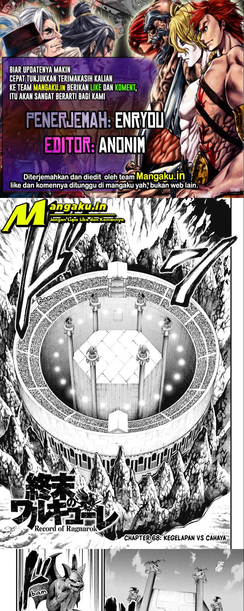Shuumatsu no Valkyrie Chapter 68.1 Gambar 15