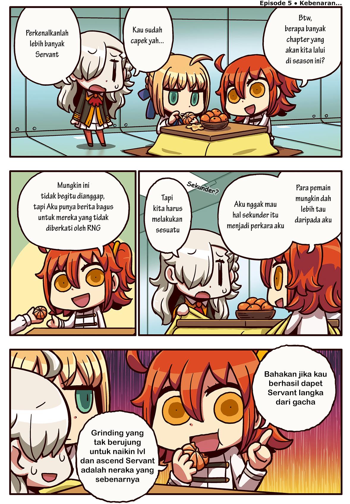 Baca Komik Motto Manga de Wakaru! Fate/Grand Order Chapter 5 Gambar 1