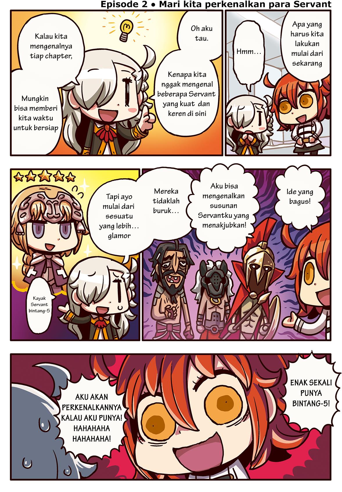 Baca Komik Motto Manga de Wakaru! Fate/Grand Order Chapter 2 Gambar 1
