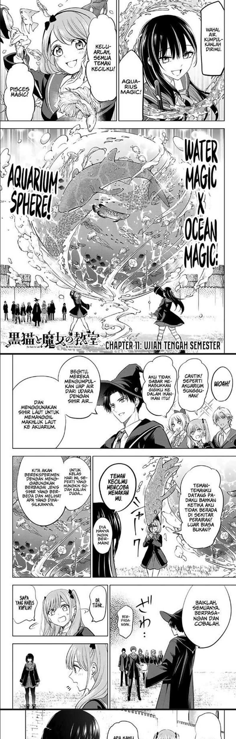 Baca  Kuroneko to Majo no Kyoushitsu Chapter 11 Gambar 2