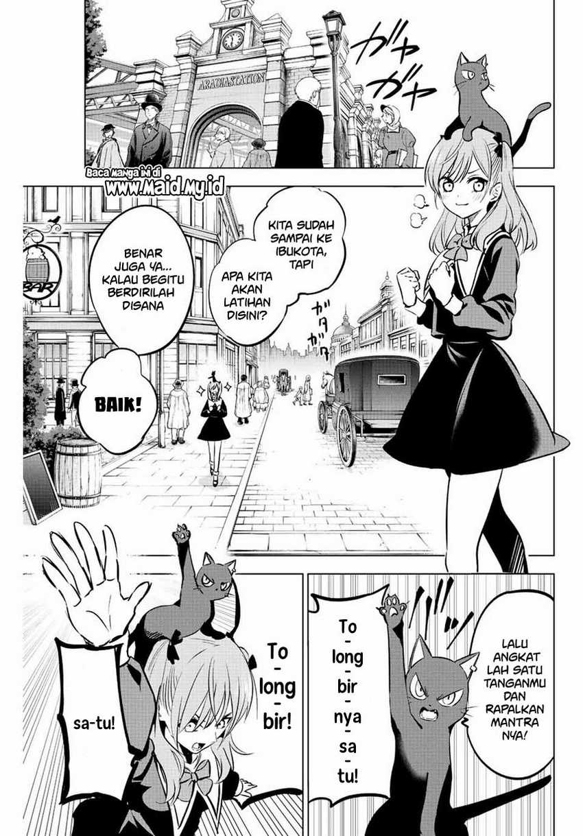 Kuroneko to Majo no Kyoushitsu Chapter 01.2 Gambar 3