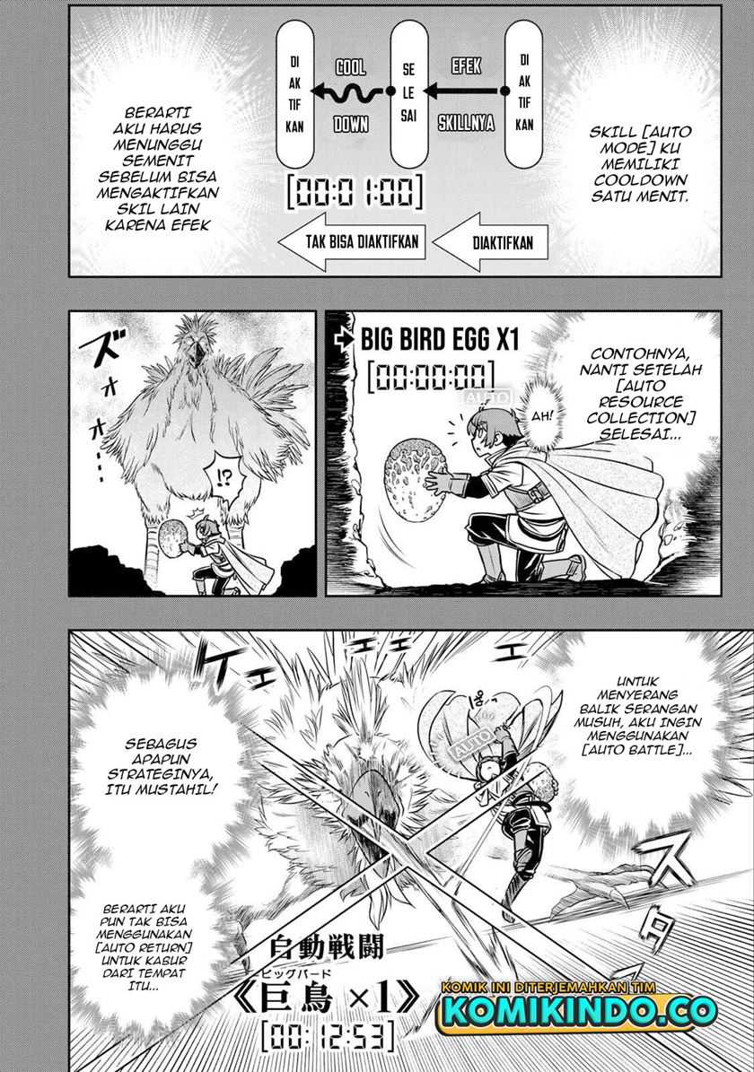 Dame Skill [Auto Mode] ga Kakuseishimashita ~Are, Guild no Scout-san, Ore wo “Iranai”-tte Itte Masendeshita?~ Chapter 08 Gambar 19