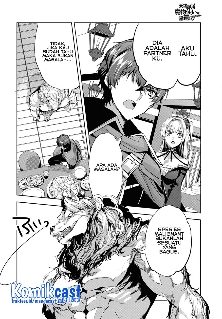 Tensai Saijaku Mamono Tsukai wa Kikan Shitai Chapter 05 Gambar 25