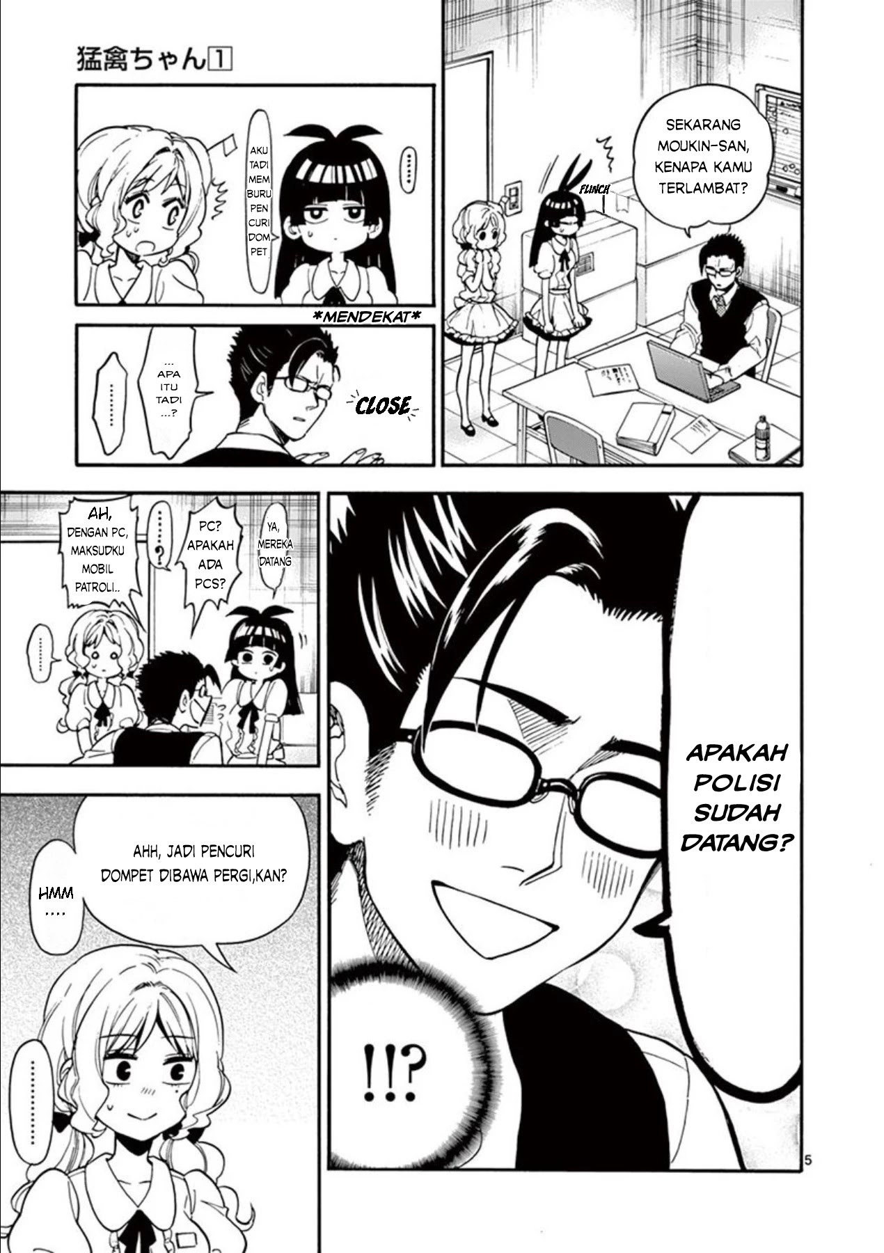 Moukin-chan Chapter 04 Gambar 6