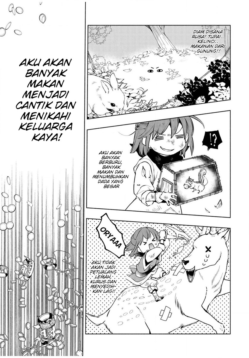 Binbou Reijou no Kanchigai Seijo Den Chapter 01.1 Gambar 23