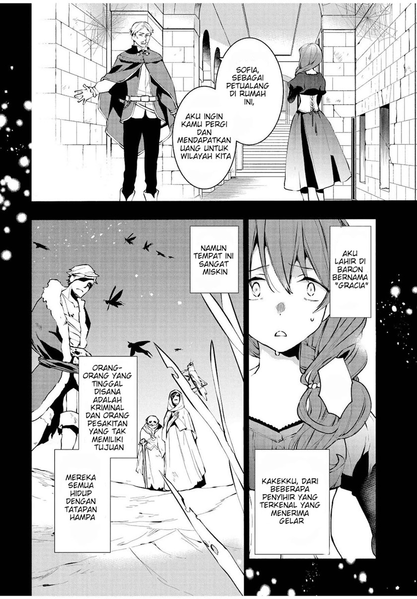 Binbou Reijou no Kanchigai Seijo Den Chapter 01.1 Gambar 8