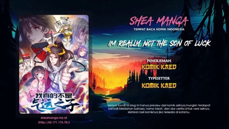 Baca Komik I’m Really Not the Son of Luck Chapter 05 Gambar 1
