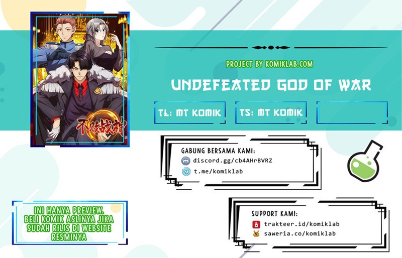 Baca Komik Undefeated God of War Chapter 01 Gambar 1