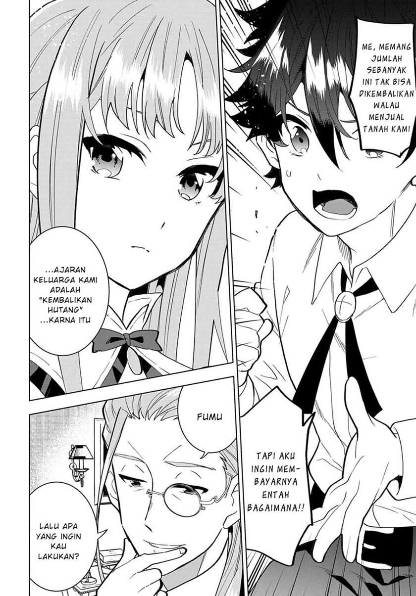 Koushaku Reijou no Shakkin Shitsuji Chapter 01.2 Gambar 13