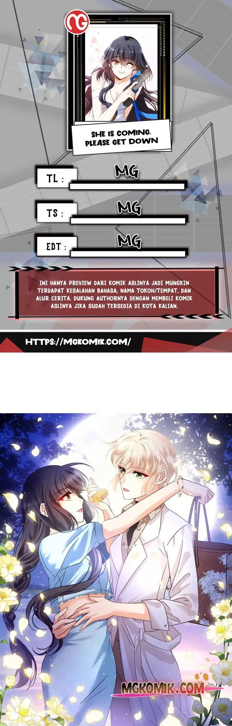 Baca Komik She Is Coming, Please Get Down! Chapter 88.2 Gambar 1