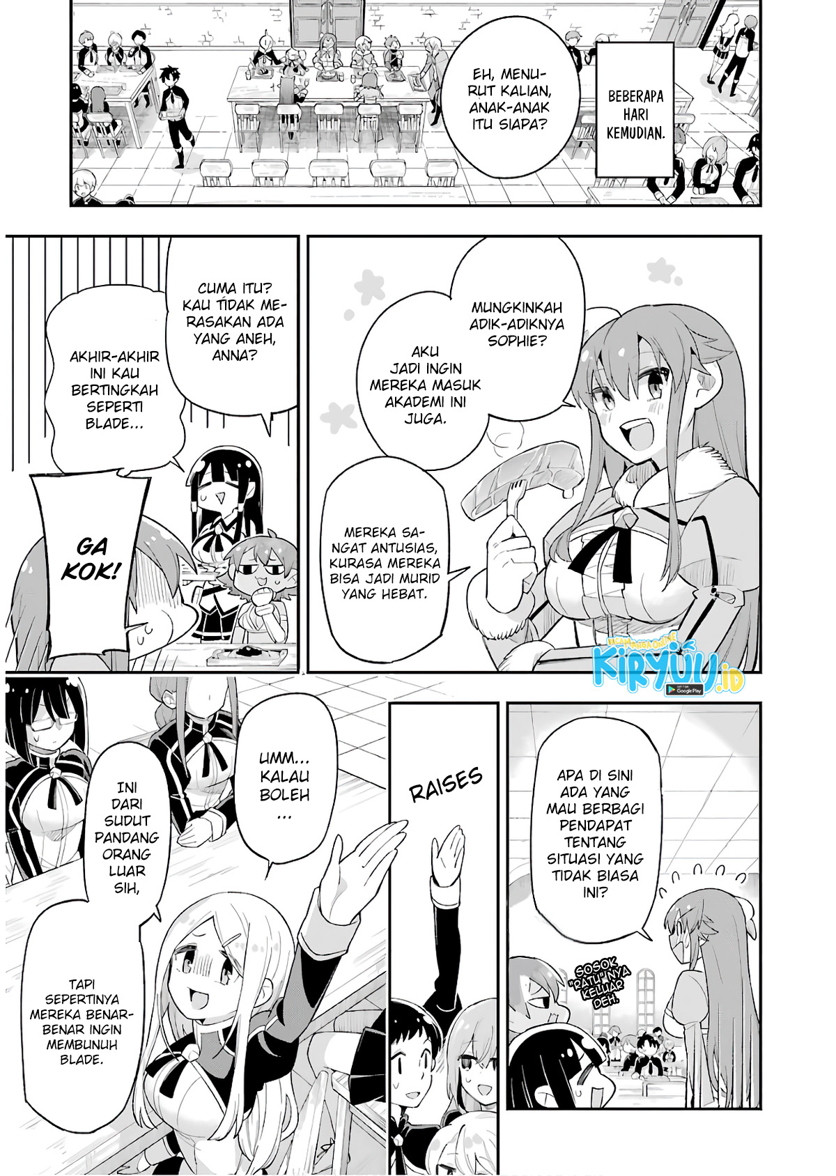 Eiyuu Kyoushitsu Chapter 14.1 Gambar 19