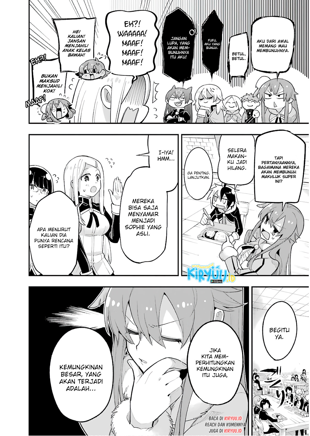 Eiyuu Kyoushitsu Chapter 14.1 Gambar 20