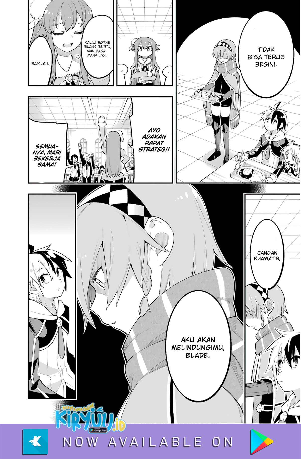 Eiyuu Kyoushitsu Chapter 14.1 Gambar 22