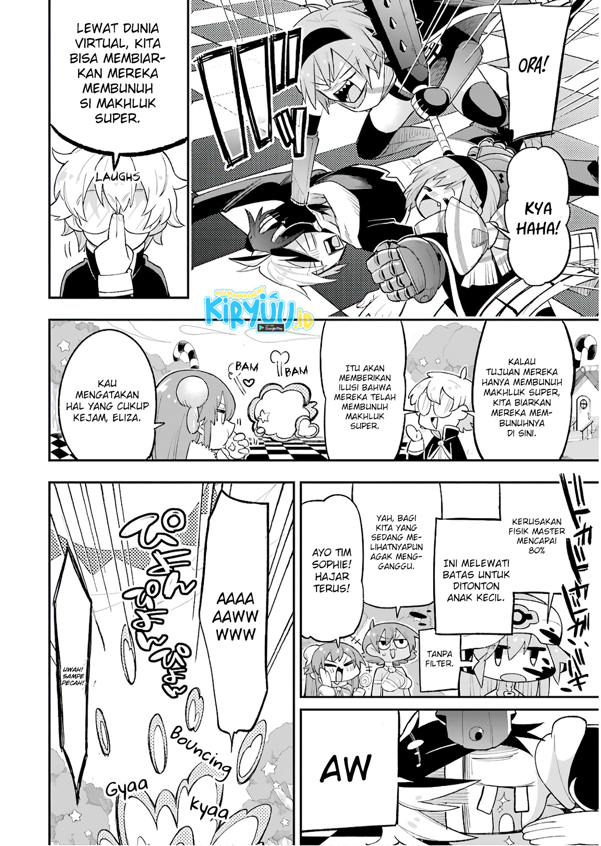 Eiyuu Kyoushitsu Chapter 14.1 Gambar 24