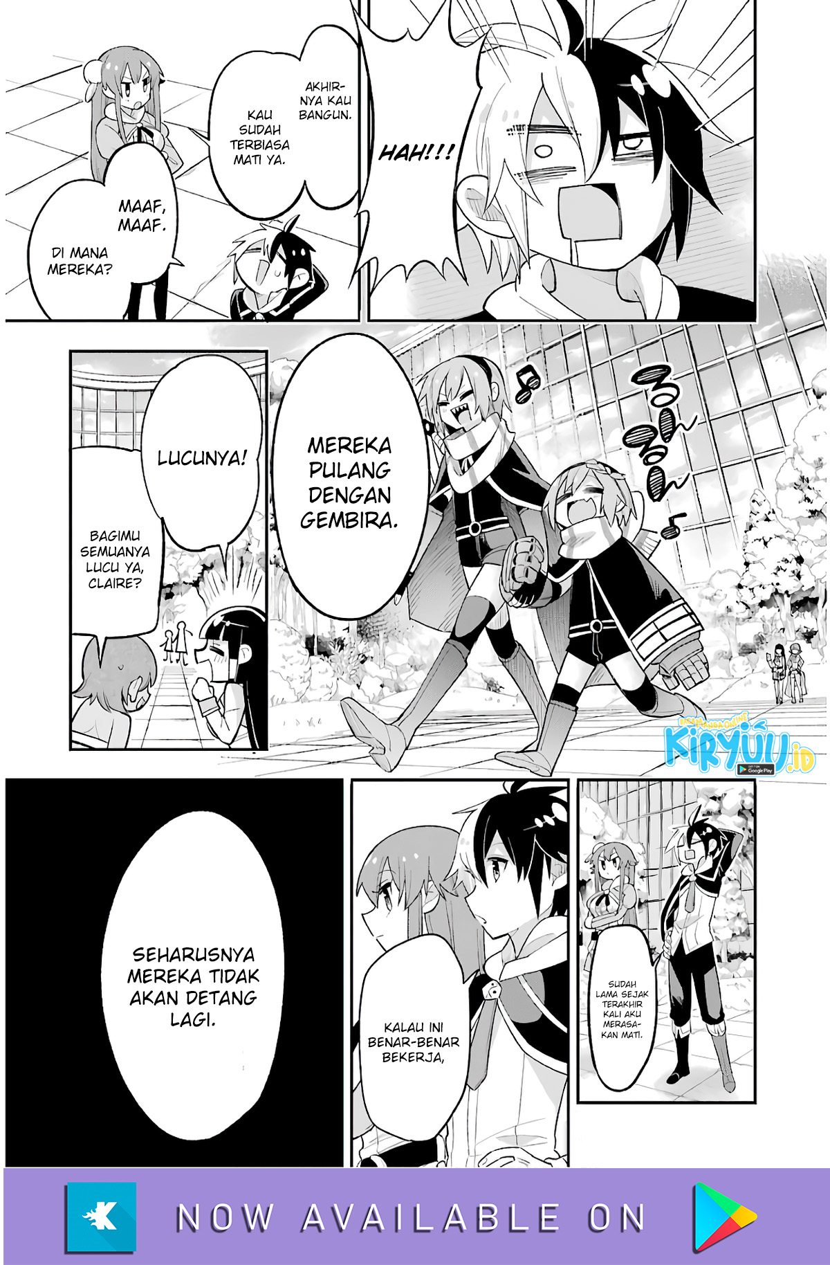 Eiyuu Kyoushitsu Chapter 14.1 Gambar 25