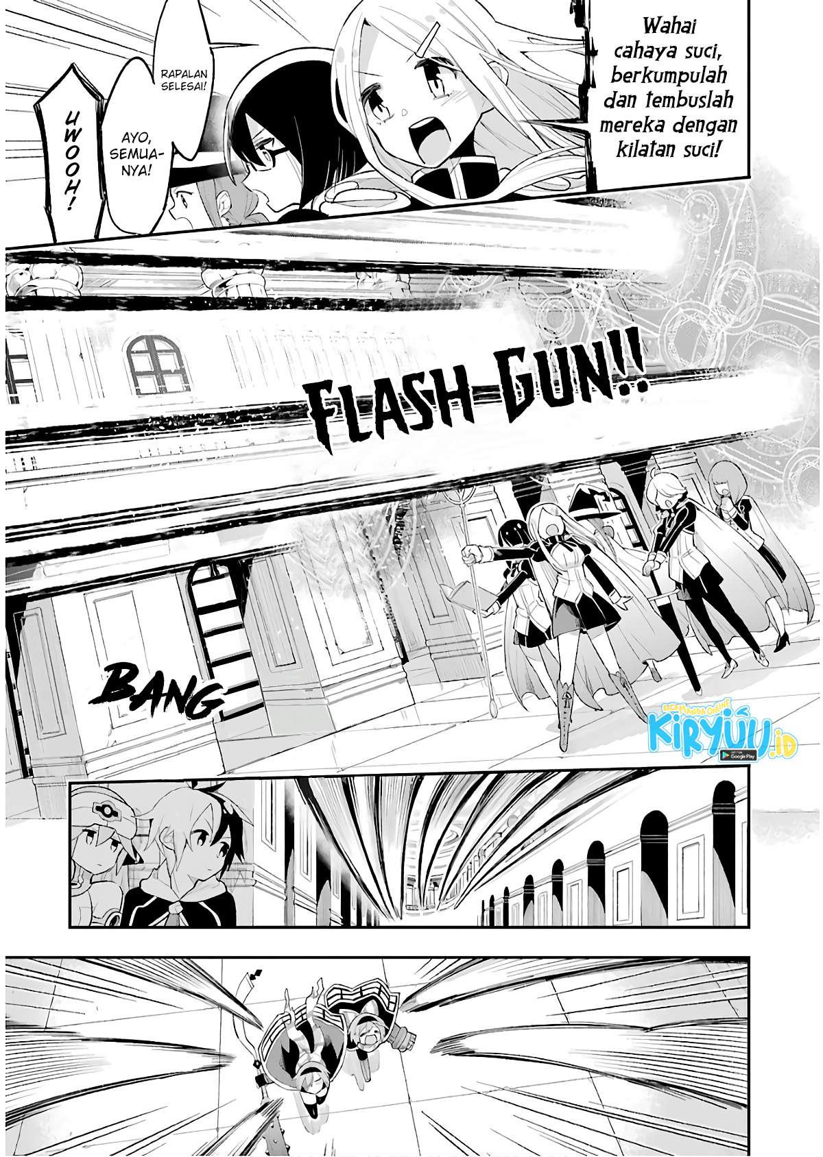 Eiyuu Kyoushitsu Chapter 14.1 Gambar 28