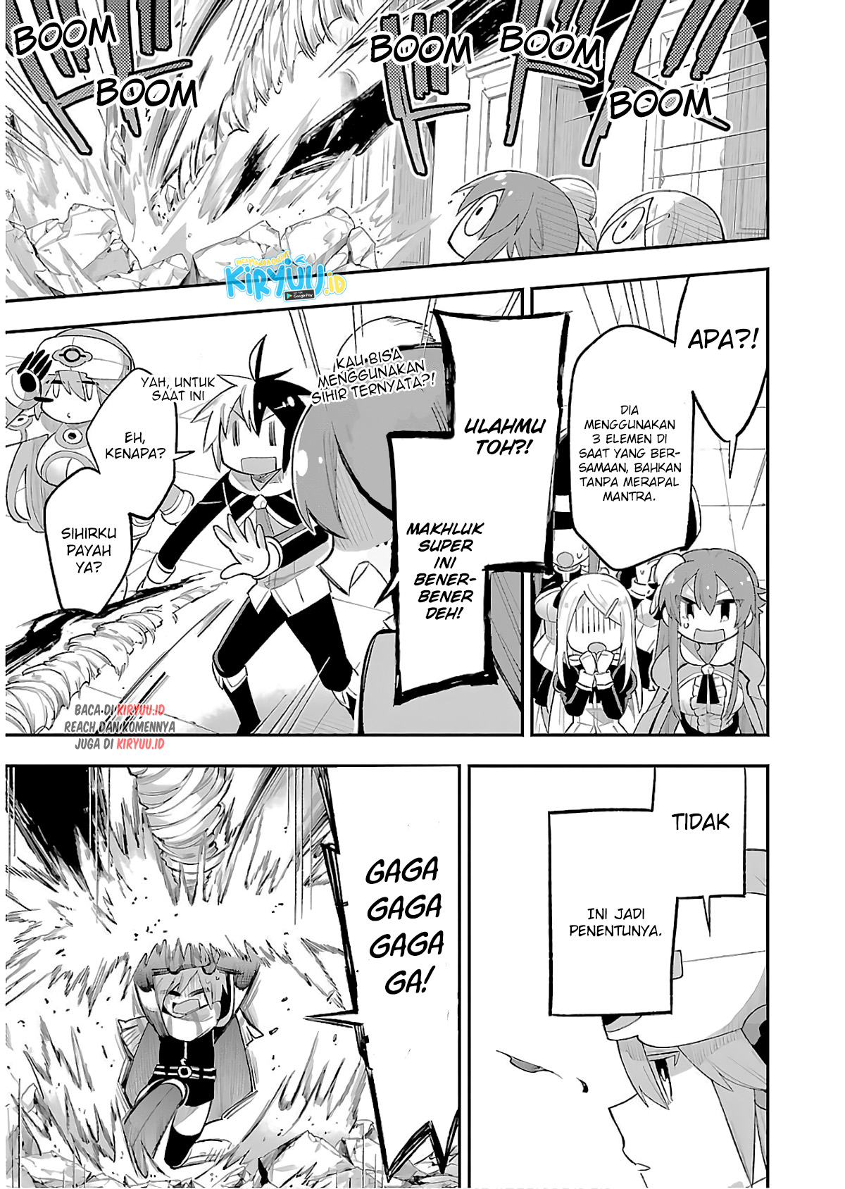Eiyuu Kyoushitsu Chapter 14.1 Gambar 32