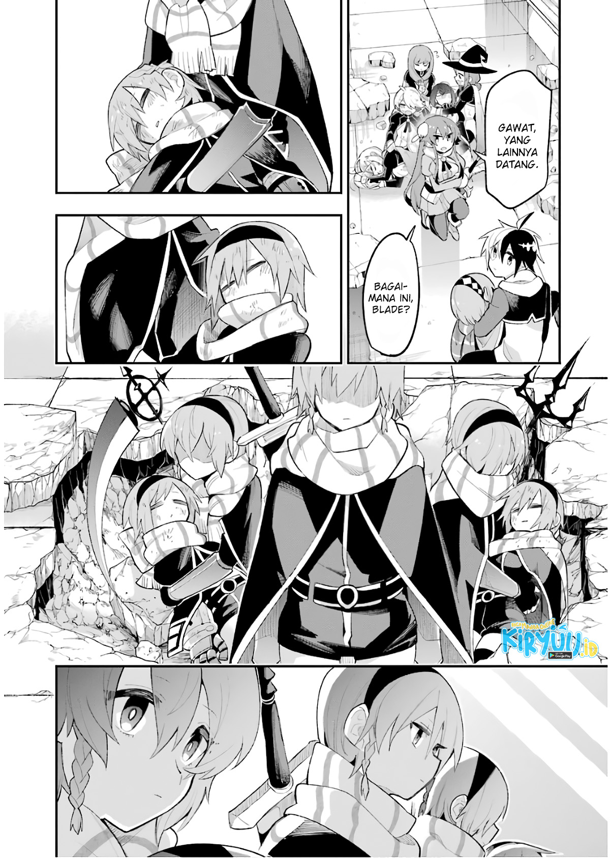 Eiyuu Kyoushitsu Chapter 14.1 Gambar 42