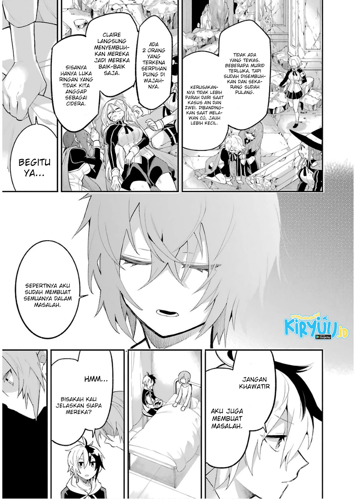 Eiyuu Kyoushitsu Chapter 14.1 Gambar 45