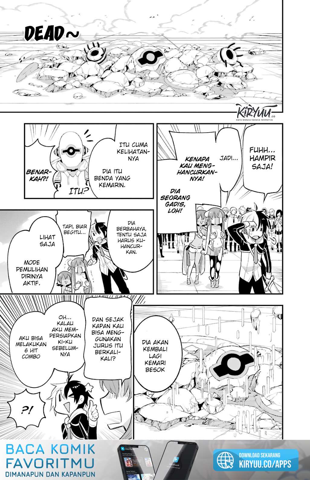 Eiyuu Kyoushitsu Chapter 10.1 Gambar 10