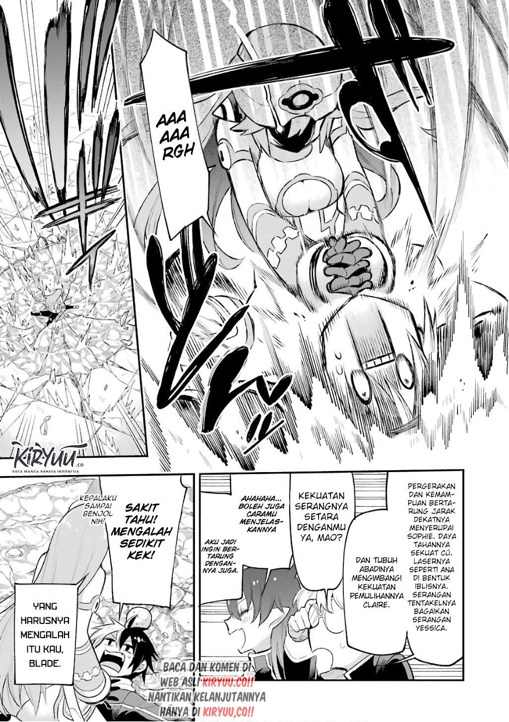 Eiyuu Kyoushitsu Chapter 10.1 Gambar 32