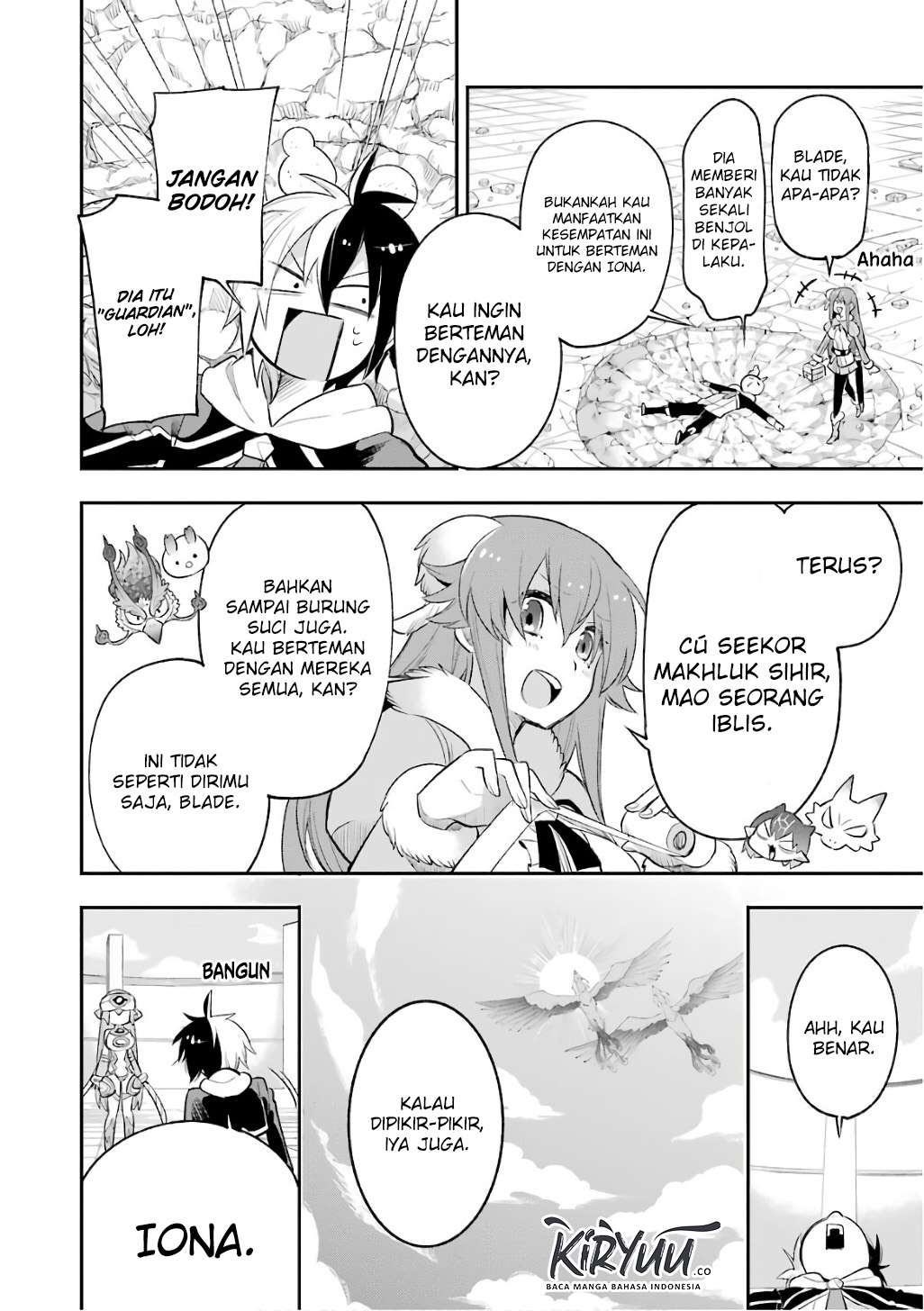 Eiyuu Kyoushitsu Chapter 10.1 Gambar 35