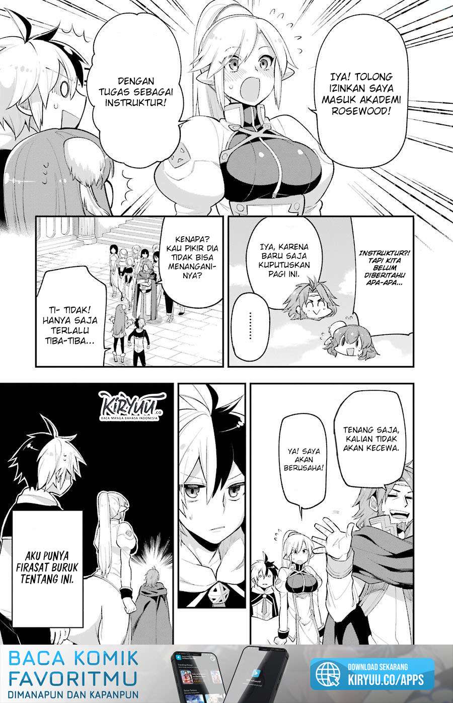 Eiyuu Kyoushitsu Chapter 7.1 Gambar 8