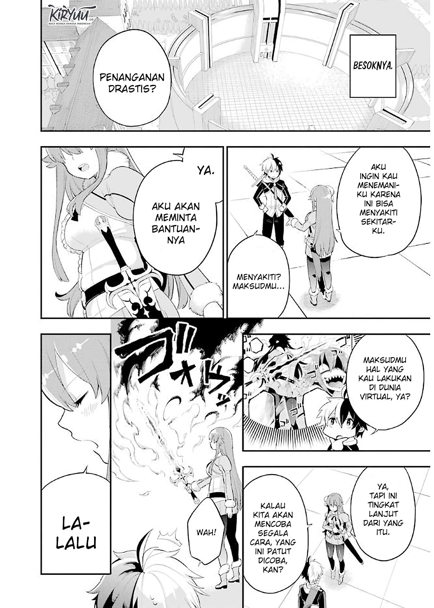 Eiyuu Kyoushitsu Chapter 4.2 Gambar 22