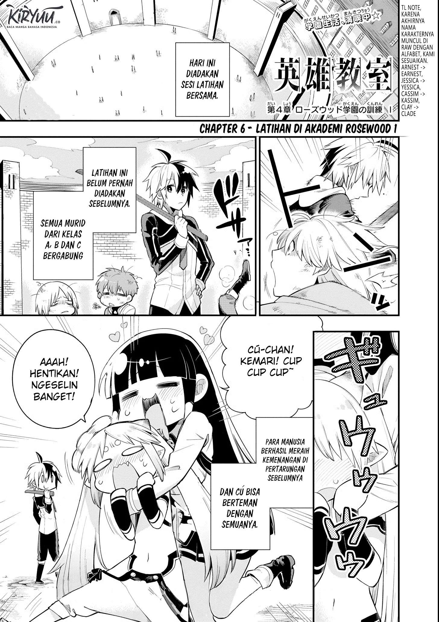 Baca Eiyuu Kyoushitsu Chapter 4.1 Gambar 2