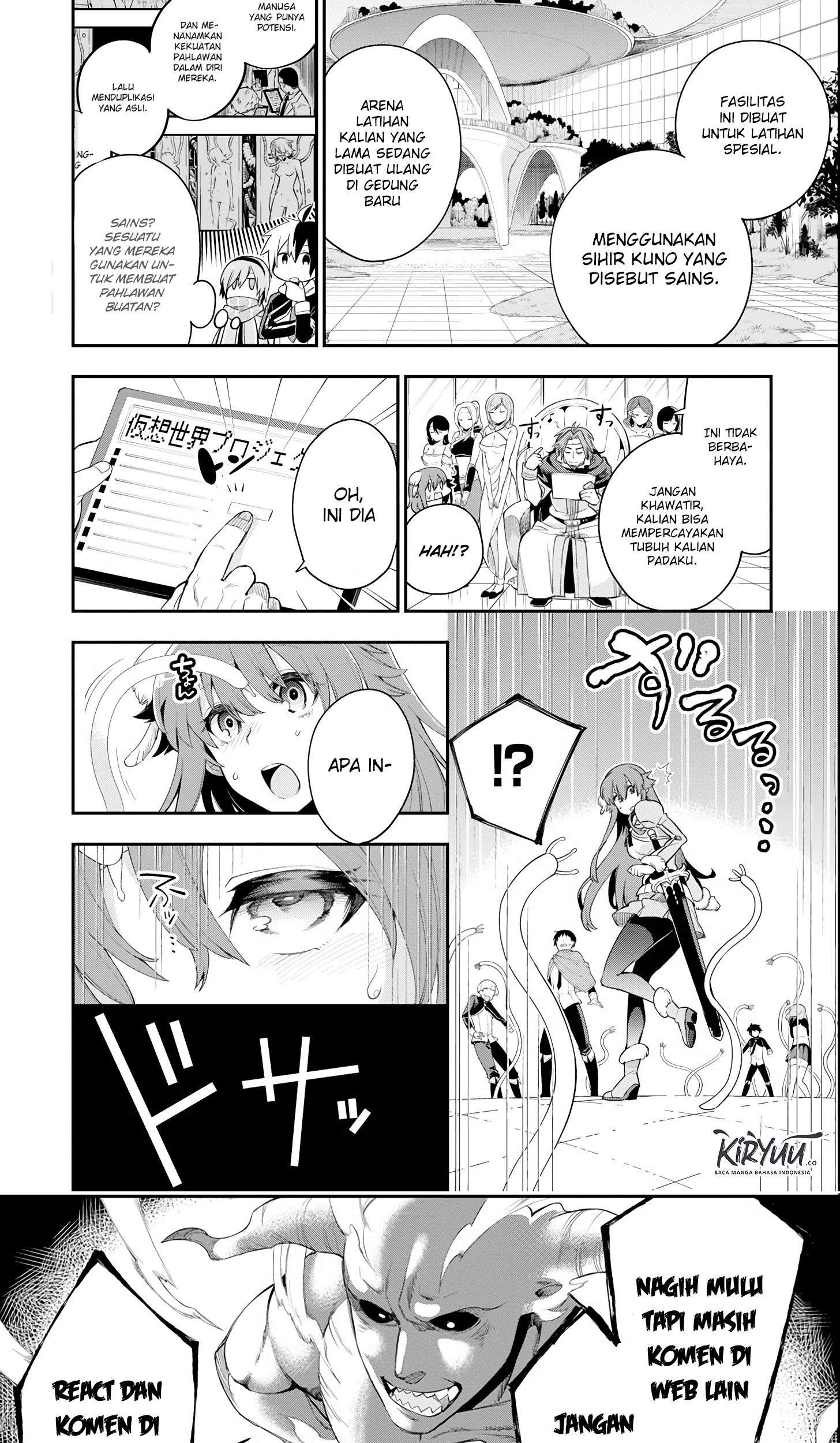 Eiyuu Kyoushitsu Chapter 4.1 Gambar 9