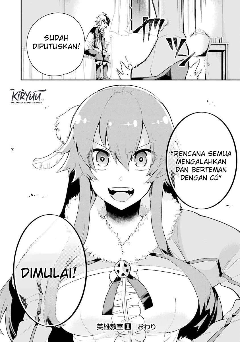 Eiyuu Kyoushitsu Chapter 3.1 Gambar 42