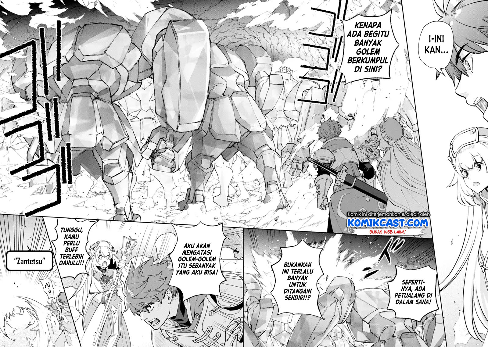 Baca Minus Skill-mochi Yonin ga Atsumattara, Nanka Synergy Hakki Shite Saikyou Party ga Dekita Ken Chapter 02.2 Gambar 2