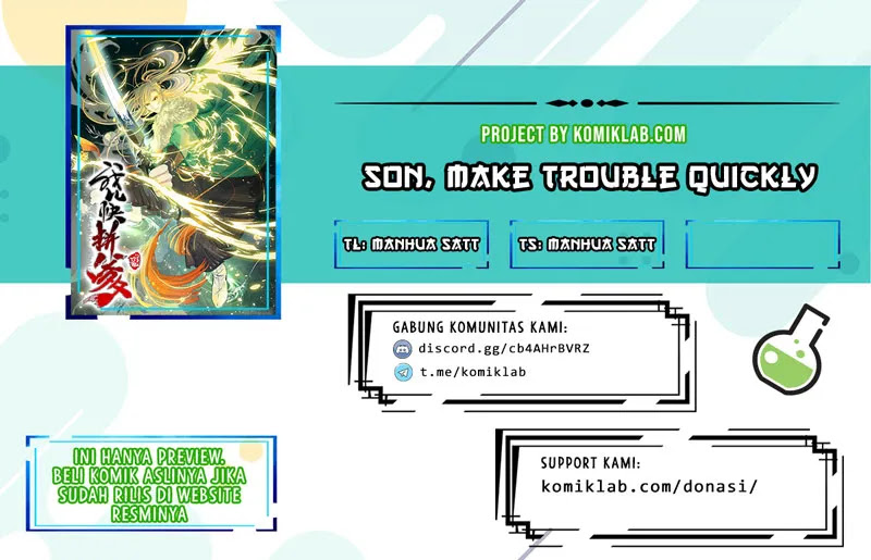 Baca Komik Son, Make Trouble Quickly Chapter 14 Gambar 1