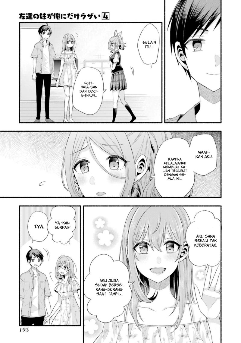 Tomodachi no Imouto ga Ore ni Dake Uzai Chapter 20 Gambar 26