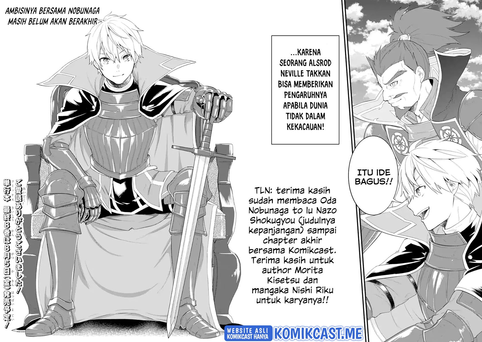 Oda Nobunaga to Iu Nazo no Shokugyo ga Mahou Kenshi yori Cheat Dattanode, Oukoku wo Tsukuru Koto ni Chapter 42.2 Gambar 22