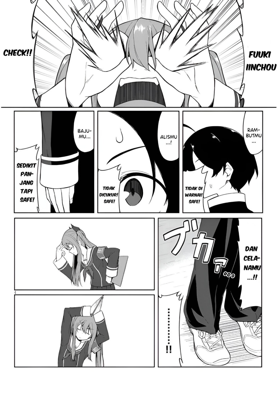 Kuso Zako Fuuki Iinchou Kaeri-chan Chapter 01 Gambar 7
