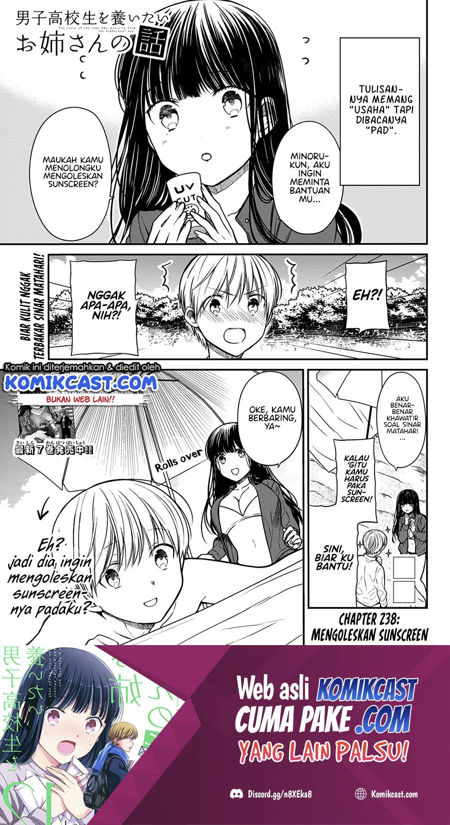 Baca  Danshi Koukousei wo Yashinaitai Onee-san no Hanashi Chapter 238 Gambar 2
