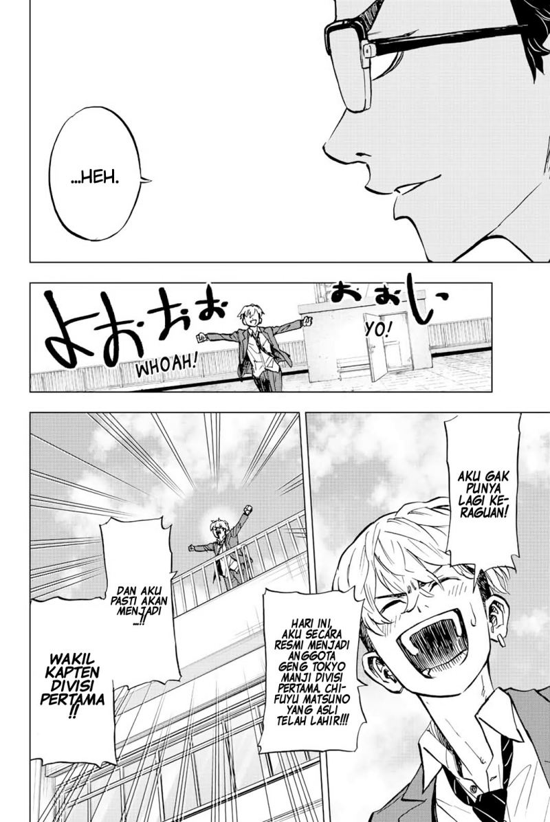 Tokyo 卍 Revengers: Baji Keisuke Kara no Tegami Chapter 04 Gambar 23