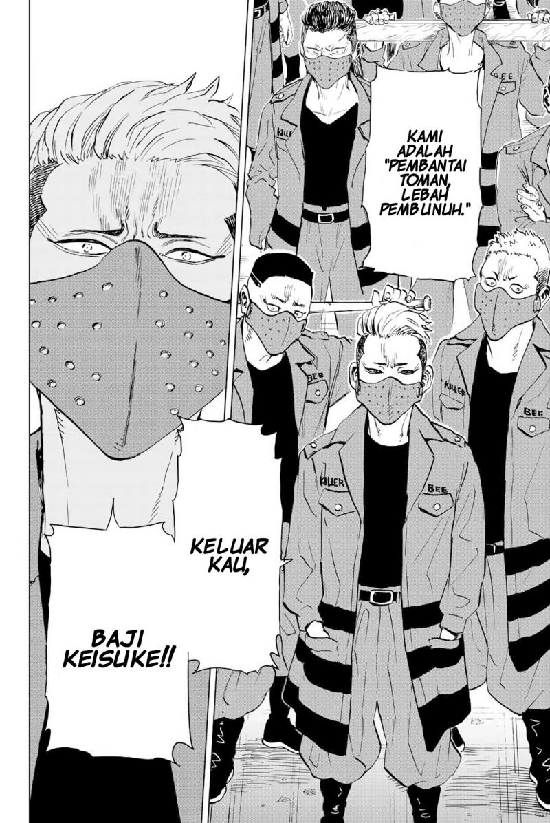 Tokyo 卍 Revengers: Baji Keisuke Kara no Tegami Chapter 04 Gambar 25