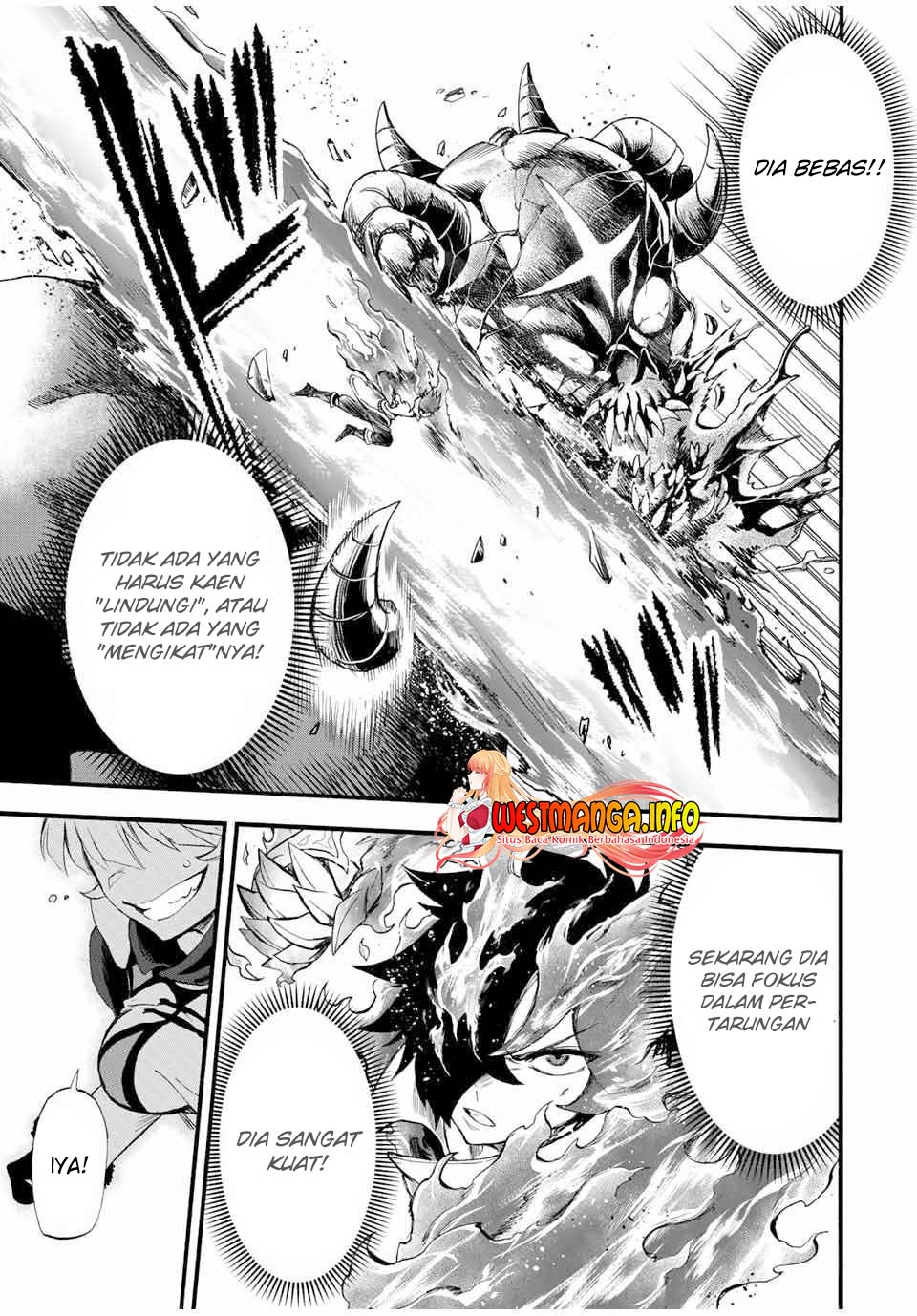 Jigoku no Gouka de Yaka re Tsuzuketa Shounen. Saikyou no Honou Tsukai to Natte Fukkatsu Suru. Chapter 88 Gambar 11