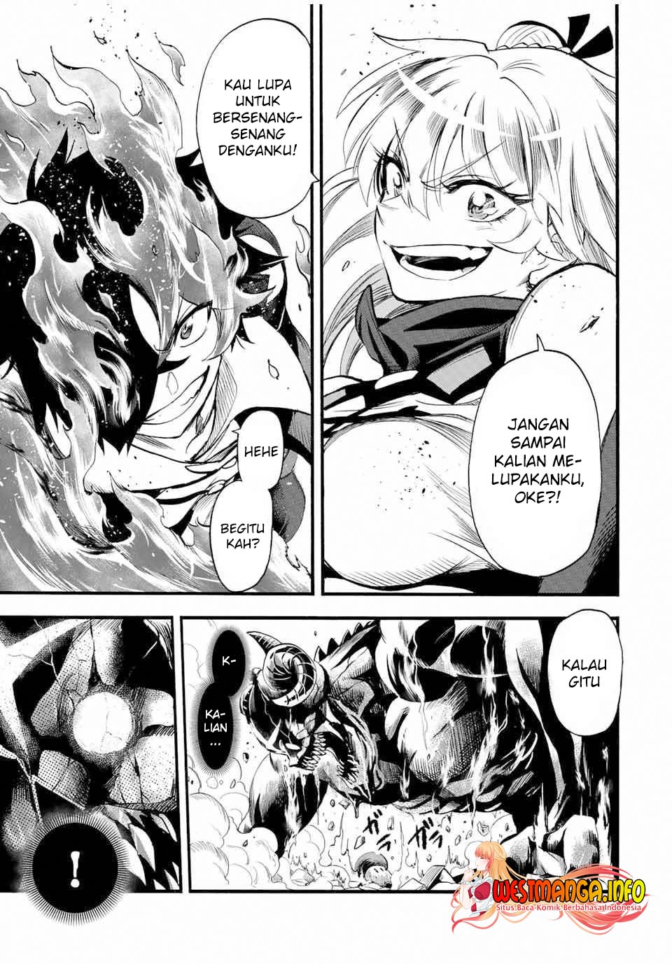 Jigoku no Gouka de Yaka re Tsuzuketa Shounen. Saikyou no Honou Tsukai to Natte Fukkatsu Suru. Chapter 88 Gambar 13