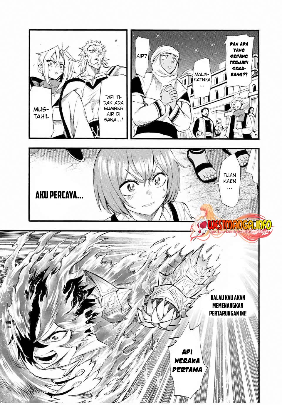 Jigoku no Gouka de Yaka re Tsuzuketa Shounen. Saikyou no Honou Tsukai to Natte Fukkatsu Suru. Chapter 88 Gambar 7