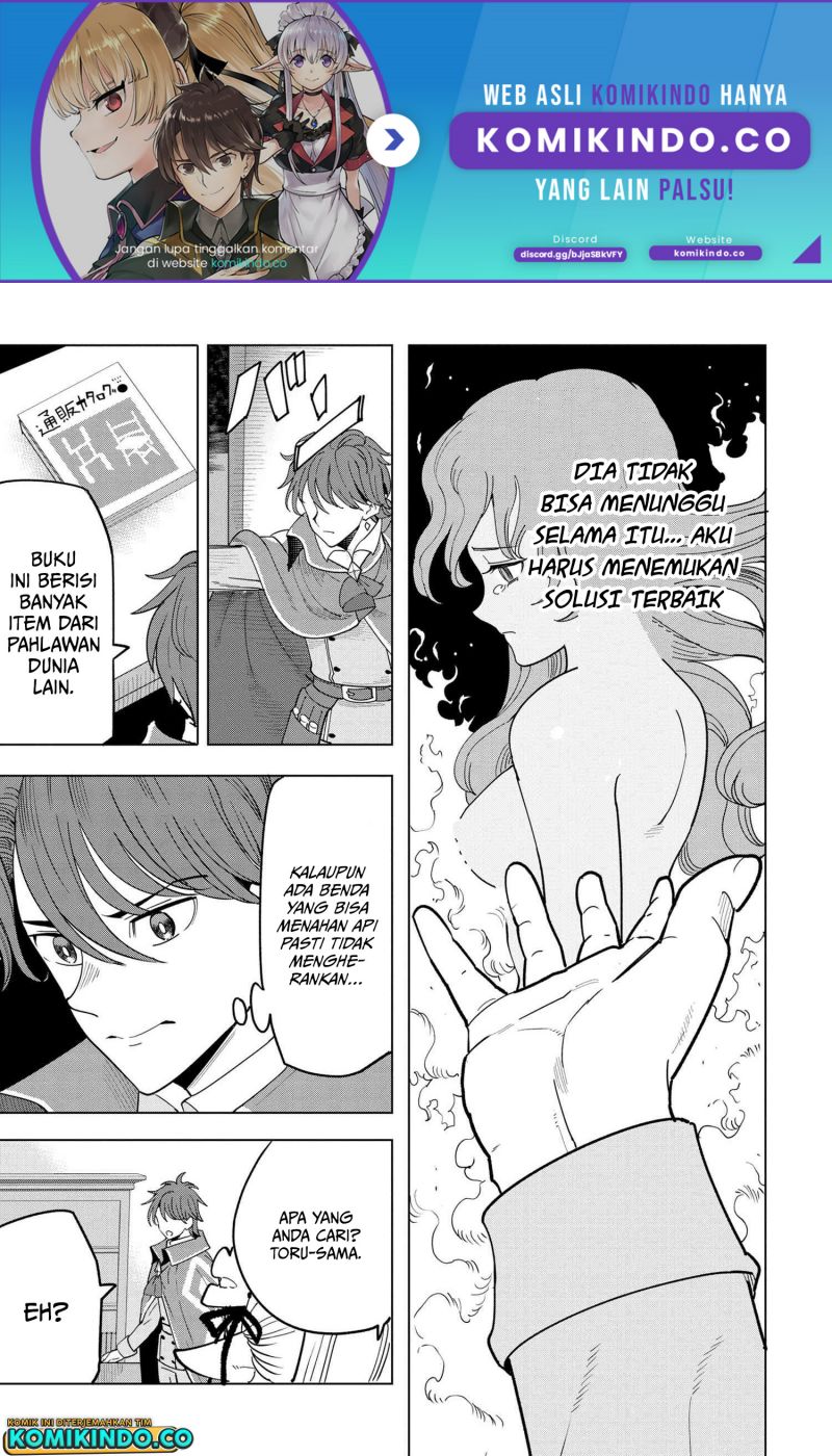 Souzou Renkinjutsushi wa Jiyuu wo Ouka suru: Kokyou wo Tsuihou saretara, Maou no Ohizamoto de Chouzetsu Kouka no Magic Item Tsukuri-houdai ni Narimashita Chapter 07.3 Gambar 3