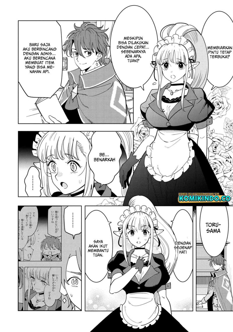 Souzou Renkinjutsushi wa Jiyuu wo Ouka suru: Kokyou wo Tsuihou saretara, Maou no Ohizamoto de Chouzetsu Kouka no Magic Item Tsukuri-houdai ni Narimashita Chapter 07.3 Gambar 4