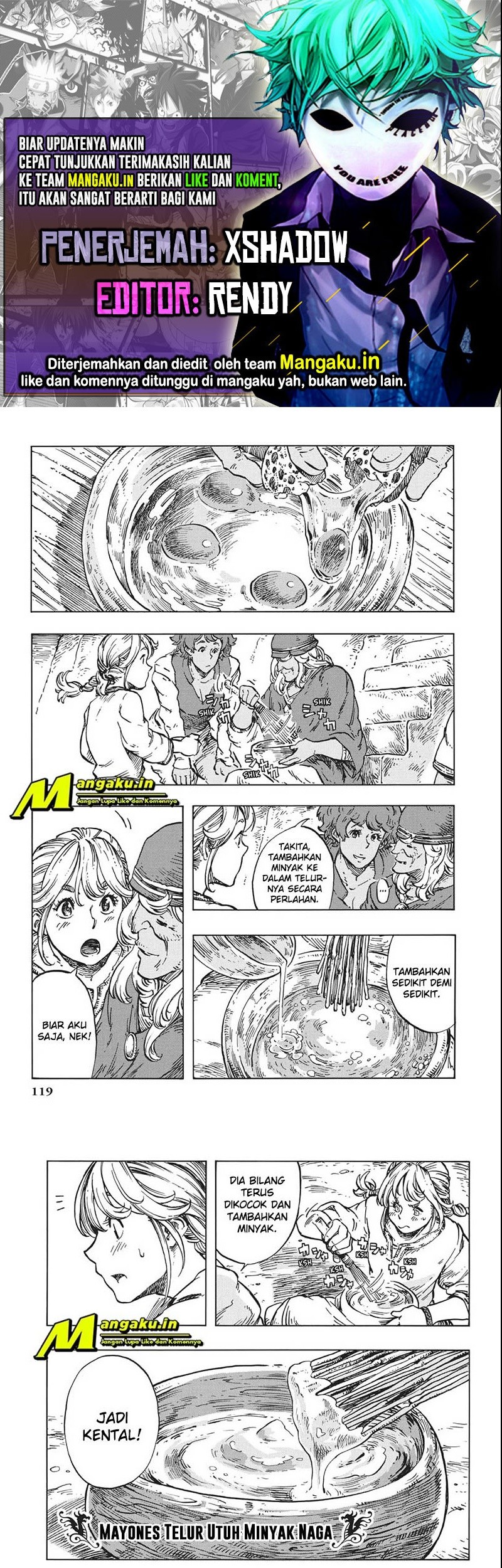 Baca Komik Kuutei Dragons Chapter 15.2 Gambar 1