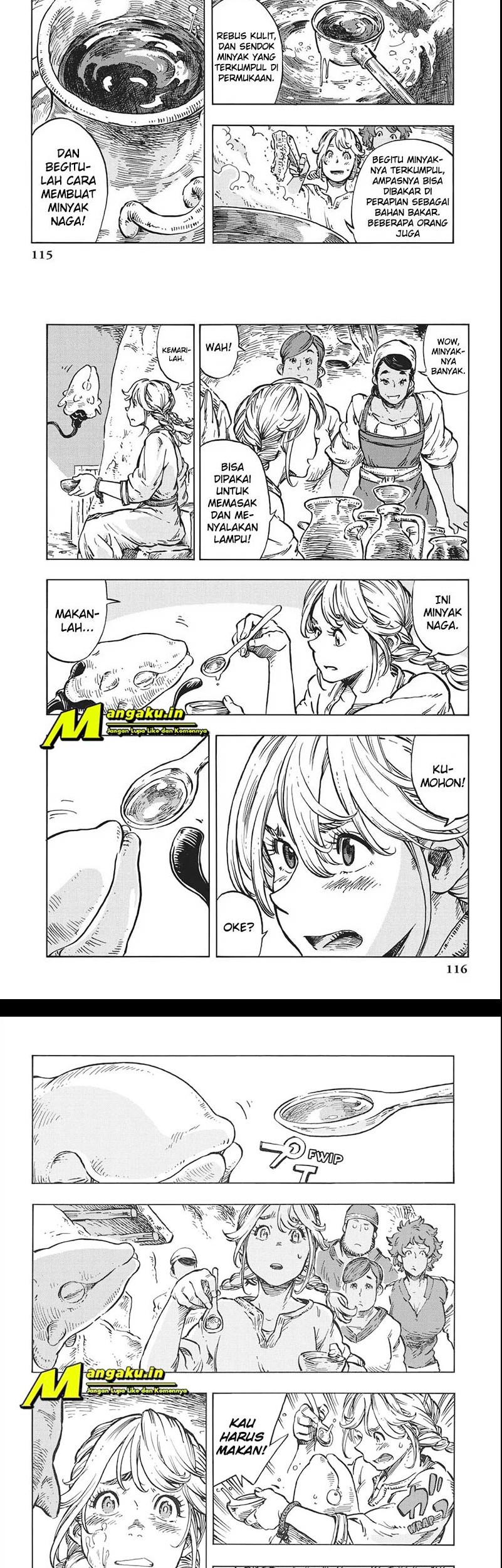 Kuutei Dragons Chapter 15.1 Gambar 7