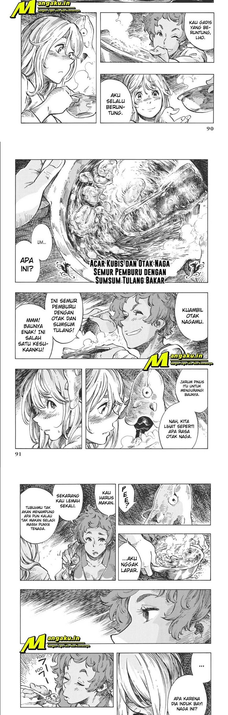 Kuutei Dragons Chapter 14.2 Gambar 5