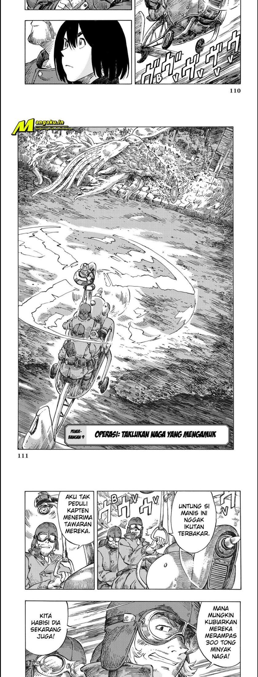 Kuutei Dragons Chapter 09.1 Gambar 4