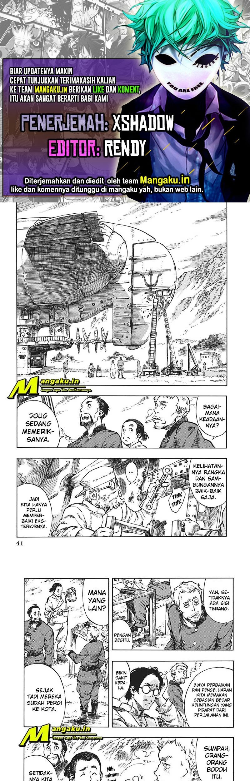 Baca Komik Kuutei Dragons Chapter 07.1 Gambar 1
