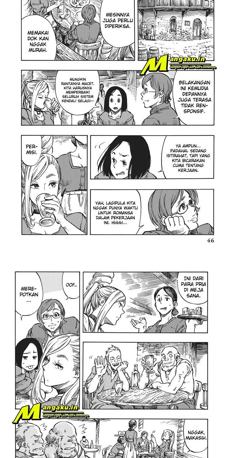 Kuutei Dragons Chapter 07.1 Gambar 4